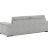 Canapé Zack Conforama : un convertible 3 places gris avec poufs intégrés pour les petits budgets malins - Canapé Conforama
