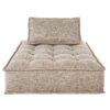 Méridienne Neo Elementary Maisons Du Monde : la pièce modulable taupe qui transforme un canapé ordinaire en vrai coin cosy - Canapé Maisons du Monde