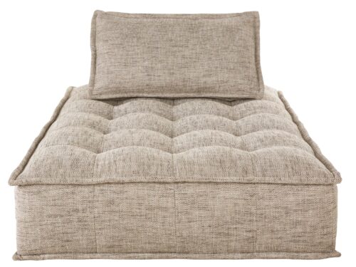 Méridienne Neo Elementary Maisons Du Monde : la pièce modulable taupe qui transforme un canapé ordinaire en vrai coin cosy - Canapé Maisons du Monde