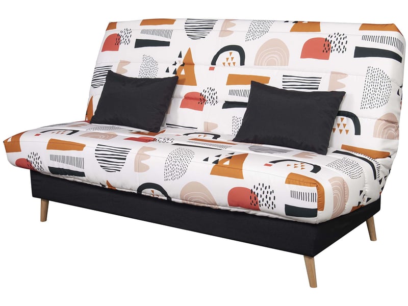 Banquette Slyde Simmons Conforama : un BZ fabriqué en France avec matelas HR pour usage régulier - Canapé Conforama