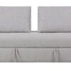 Canapé Boston Conforama : un convertible 3 places gris avec coffre intégré pour les intérieurs pratiques - Canapé Conforama