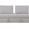Canapé Boston Conforama : un convertible 3 places gris avec coffre intégré pour les intérieurs pratiques - Canapé Conforama