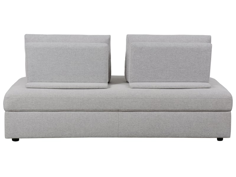 Canapé Boston Conforama : un convertible 3 places gris avec coffre intégré pour les intérieurs pratiques - Canapé Conforama