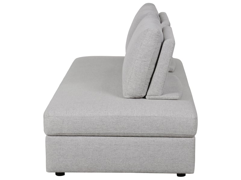Canapé Boston Conforama : un convertible 3 places gris avec coffre intégré pour les intérieurs pratiques - Canapé Conforama