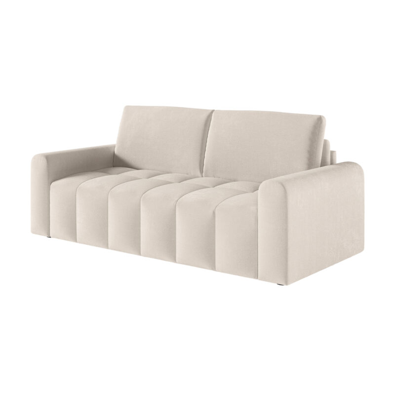 Canapé Silvio Usinestreet : un convertible express 3 places avec vrai matelas pour couchage quotidien - Canapé UsineStreet