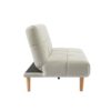 Banquette Calia Conforama : un clic clac 3 places beige pour les petits budgets et les invités surprise - Canapé Conforama