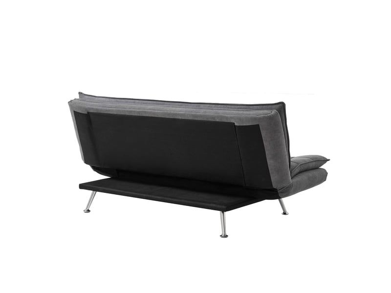 Banquette Holly Conforama : un clic clac 3 places gris sobre pour accueillir sans sacrifier le salon - Canapé Conforama
