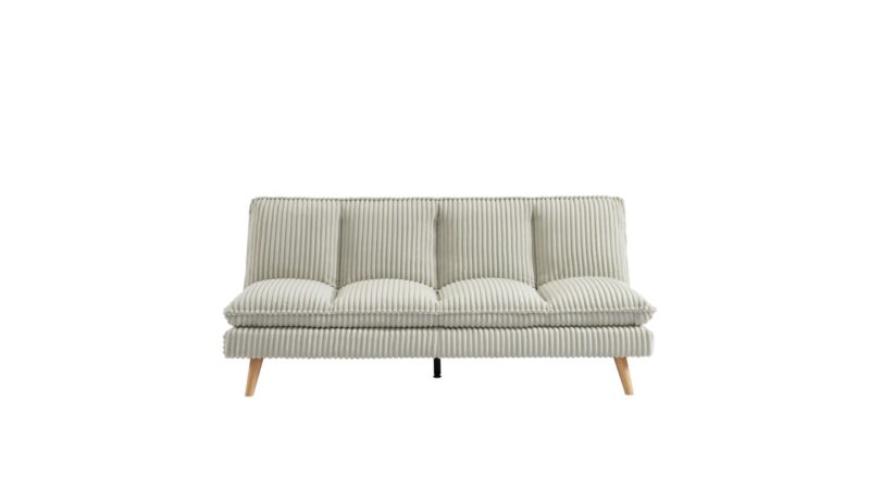 banquette-lit-neva-conforama-un-clic-clac-en-fausse-fourrure-cotelee-pour-les-invites-occasionnels_1-1.jpg Banquette-lit Neva Conforama : un clic clac en fausse fourrure côtelée - Canapé Conforama
