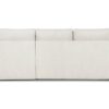 Canapé Allison Conforama : un angle convertible beige pour salon spacieux avec coffre de rangement - Canapé Conforama