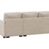 Canapé d&rsquo;angle Conforama : un convertible beige 3 places pensé pour les budgets serrés - Canapé Conforama