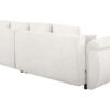 Canapé Eden Conforama : un angle convertible beige 4 places avec coffre pour les familles qui manquent de place - Canapé Conforama