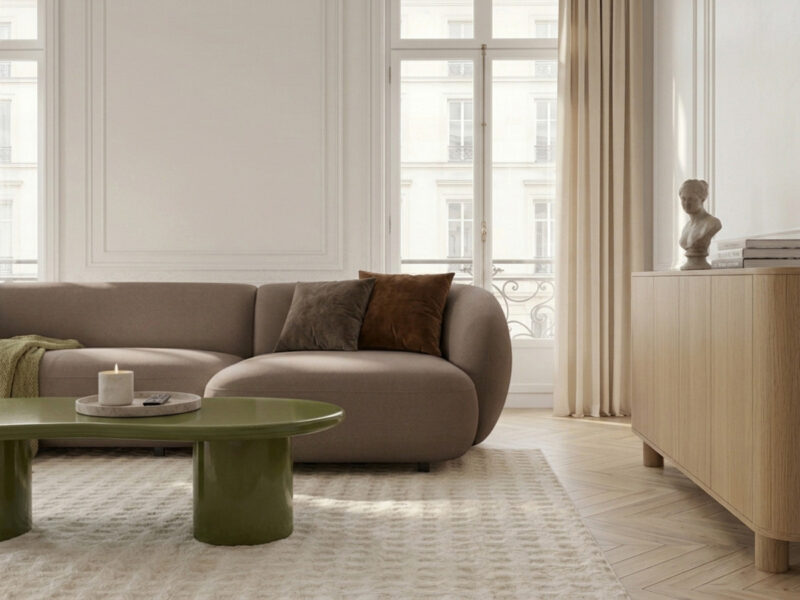 Canapé Halo Bobochic : un angle convertible électrique avance-recule pour ceux qui veulent tout sans compromis - Canapé Bobochic