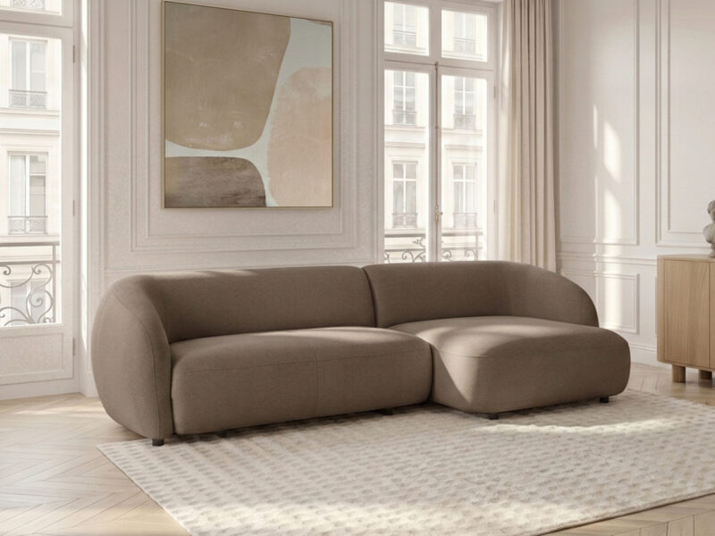 Canapé Halo Bobochic : un angle convertible électrique avance-recule pour ceux qui veulent tout sans compromis - Canapé Bobochic