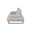 Canapé Marcelo Conforama : un 3 places fixe en tissu beige qui joue la carte de l&rsquo;élégance accessible - Canapé Conforama
