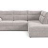 Canapé Primo Conforama : un angle convertible beige sable avec coffre pour les salons polyvalents - Canapé Conforama