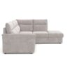 Canapé Primo Conforama : un angle convertible beige sable avec coffre pour les salons polyvalents - Canapé Conforama