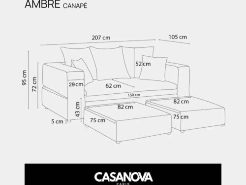 Canapé Ambre Casanova Paris : le maintien tient-il vraiment sur la durée ?