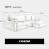 canape-boria-angle-casanova-paris-le-bouclette-convertible-a-799-e-merite-t-il-sa-place_2-1.jpg Canapé Boria Angle Casanova Paris : le bouclette convertible à 799 € mérite-t-il sa place ? - Canapé Angle Réversible