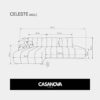 Canapé Celeste Angle Casanova Paris : le format XL mérite-t-il son prix ? - Canapé Angle Réversible