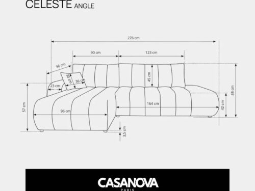 Canapé Celeste Angle Casanova Paris : le format XL mérite-t-il son prix ?