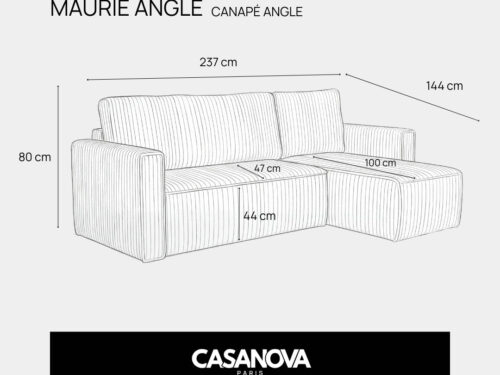 Canapé Maurie Angle Casanova Paris : le bon choix pour une famille avec peu de place ? Canapé Maurie Angle Casanova Paris : le bon choix pour une famille avec peu de place ?