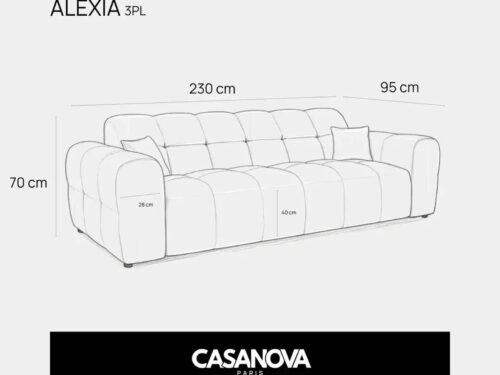 Canapé Alexia Casanova Paris : l&rsquo;usage quotidien face au tissu beige
