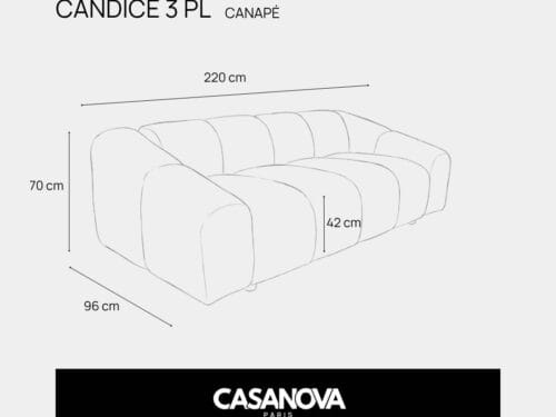 Canapé Candice Casanova Paris : analyse du maintien sur 3 heures de salon