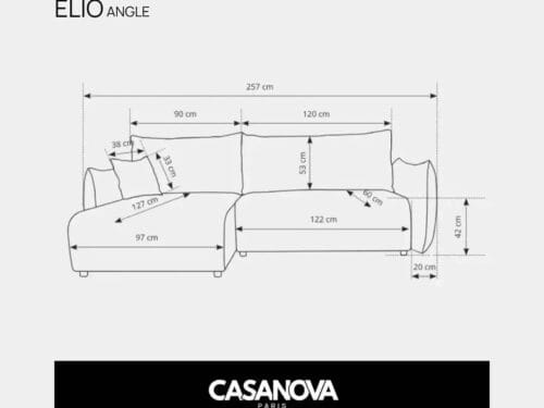 Canapé Elio Angle Casanova Paris : test usage quotidien et entretien du velours côtelé