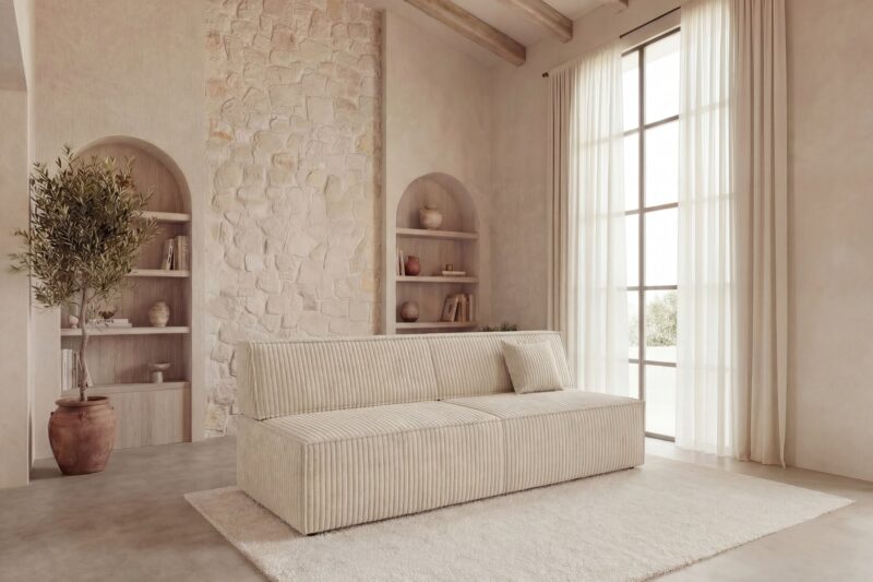 Canapé Laria Casanova Paris : l&rsquo;avis honnête sur ce convertible beige compact