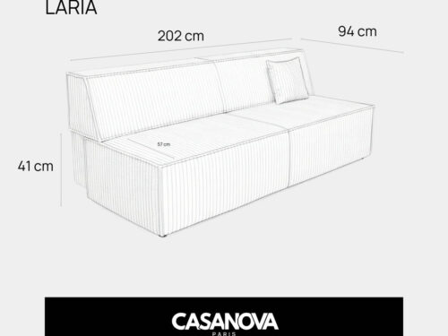 Canapé Laria Casanova Paris : l&rsquo;avis honnête sur ce convertible beige compact