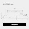 Canapé Levi Angle Casanova Paris : un angle convertible à ce prix, analyse honnête - Canapé Angle Réversible