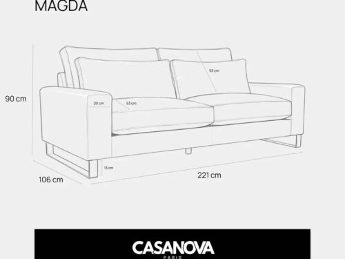 Canapé Magda Casanova Paris : 221 cm pour moins de 950 €, trop beau pour être vrai ? Canapé Magda Casanova Paris : 221 cm pour moins de 950 €, trop beau pour être vrai ?