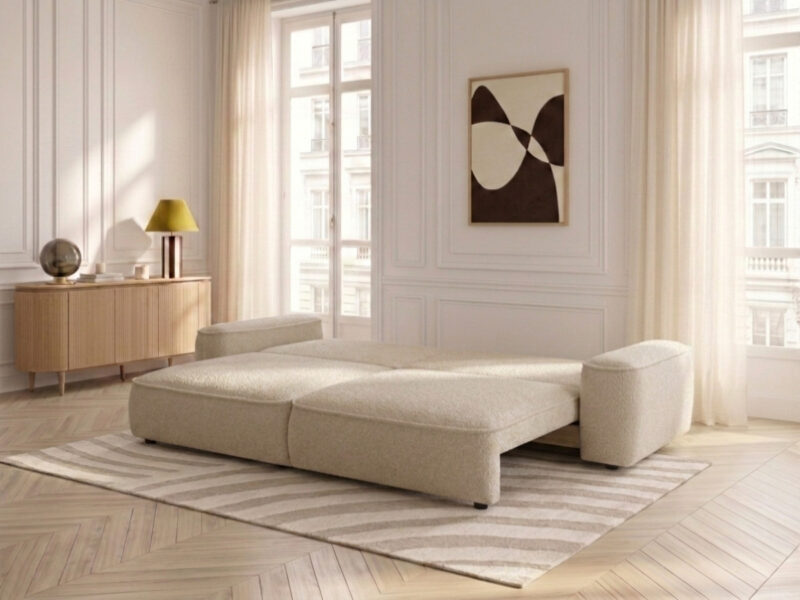 Canapé Honoré Bobochic : avis sur un 3 places convertible, le couchage suffit-il ? - Canapé Bobochic